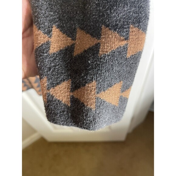 Indigenous Organic Aztec Cardigan Boho Vintage Cotton Shrug Hippie Medium - Picture 12 of 12